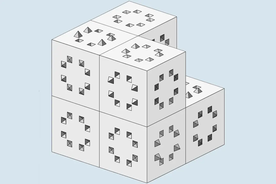 Shape 3D sem repetição preenche espaço todo com ajuda de IA. Profissionais de matemática ficaram incomodados com o acha…