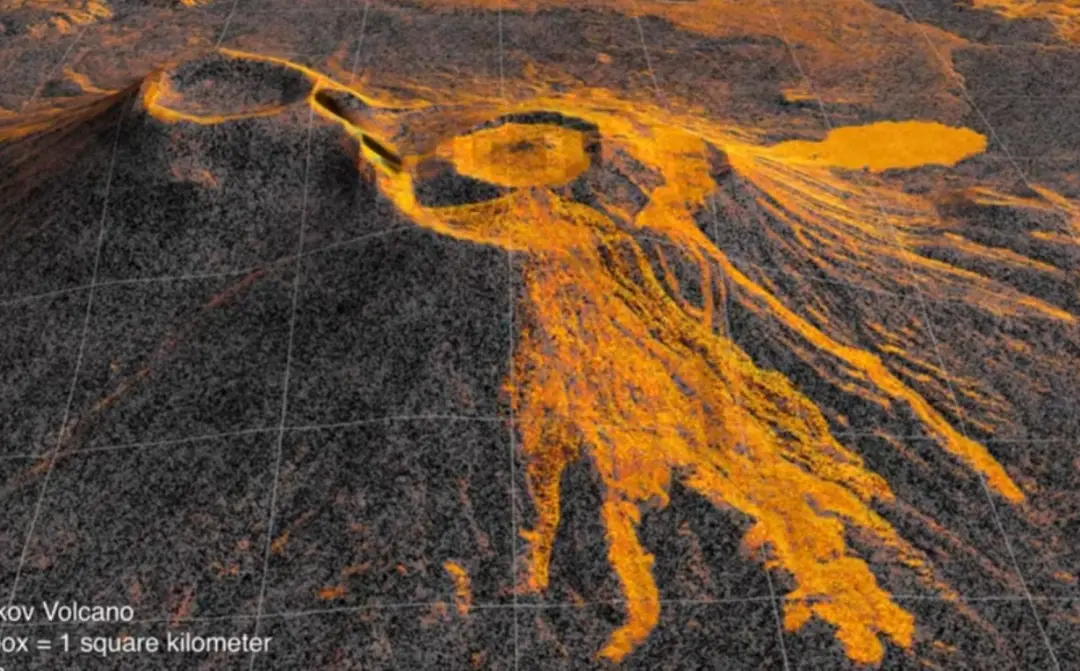 Krasheninnikov, na Rússia, erupcionou após quase 500 anos, com a lava se espalhando do norte para o leste. Acompanhar i…