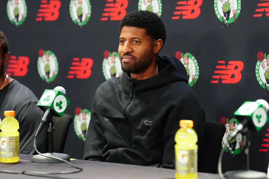 Paul George disse que ele ainda tem muito a oferecer, mesmo após campanhas com lesões, na Celtics Media Day. Eu entendo…
