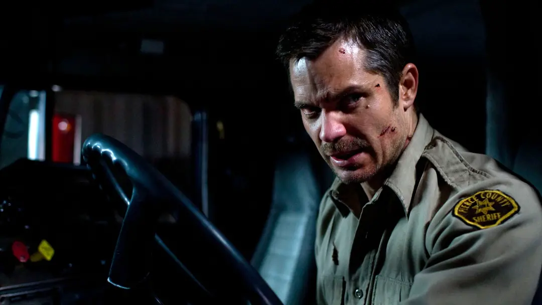 Timothy Olyphant, ator, está mudando a plataforma de streaming de um filme de horror raro na carreira dele. A mudança é…