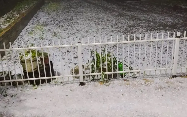 Ciclone coloca nove estados em risco de granizo entre terça e quarta. A gente vê que a mudança do tempo afeta muito a o…