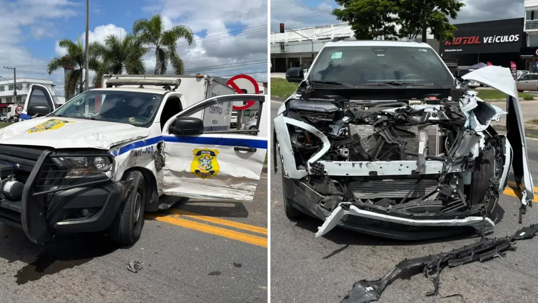 Linhares, no Espírito Santo, teve interdição da BR-101 porque um carro de transporte de cadáveres da Polícia Científica…
