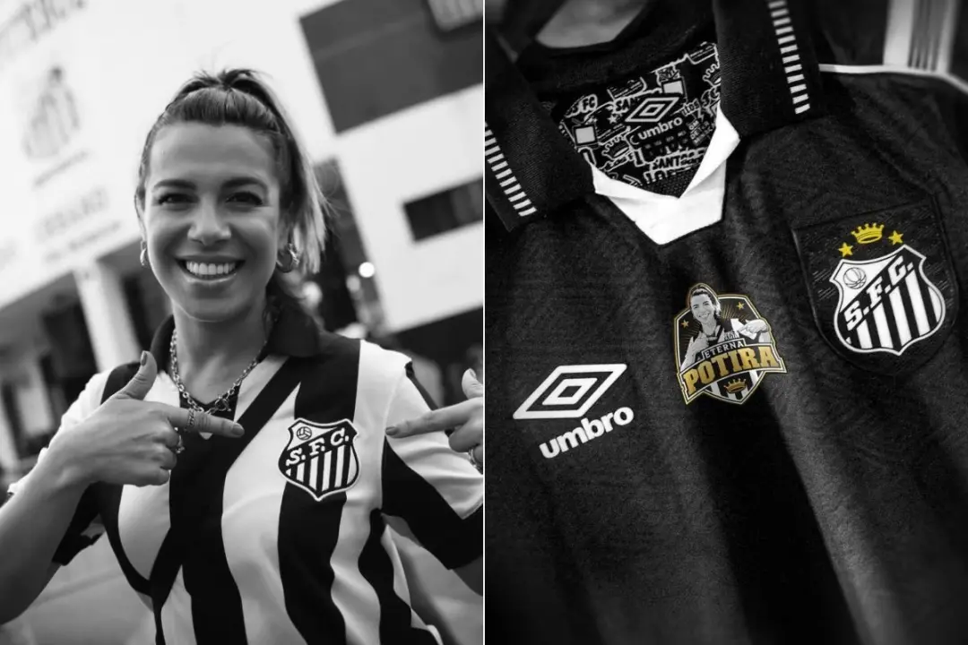 Naty Potira, influenciadora do Santos FC, merece homenagem na camisa do clube, pedem torcedores. A mobilização mostra c…