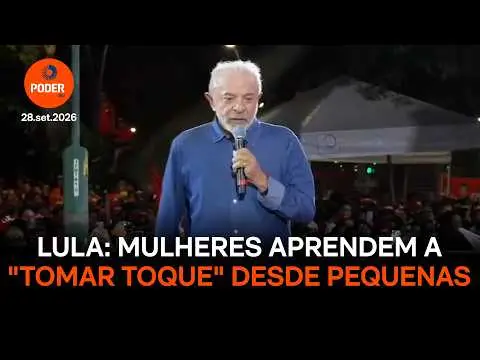 Declaração de Lula em comício em Belém fala sobre homens resistirem a exame de próstata, comparando com mulheres que ap…