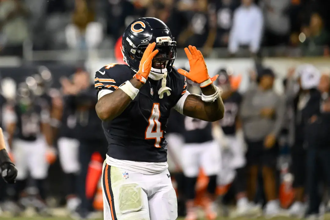 Chicago Bears comemora vitória sobre Eagles, ficando 2 a 1 na temporada. A partida contra New York Jets neste domingo t…