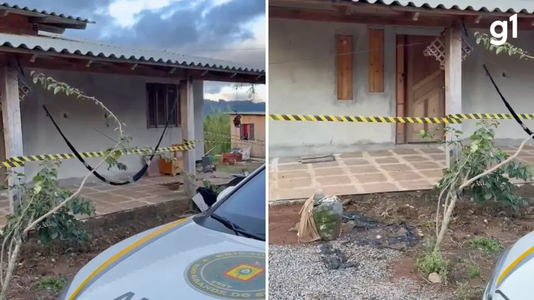 Candelária, RS, teve mãe e filha encontradas mortas na casa. A brigada militar foi acionada pela babá que notou o sumiç…