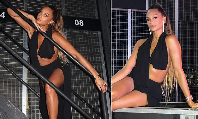 Alesha Dixon, com 47 anos, aparece em fotos usando um vestido preto ousado prometendo trazer energia para The Voice. Eu…