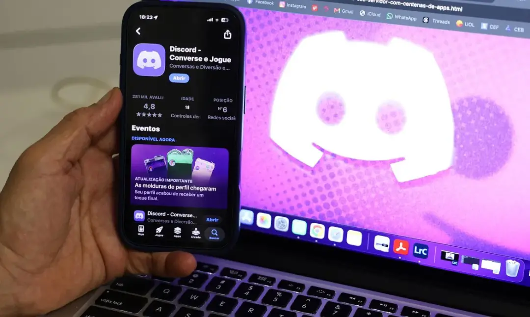 Discord tem que reforçar a proteção de menores com multa de 100 mil reais por dia. É essencial porque estamos falando d…
