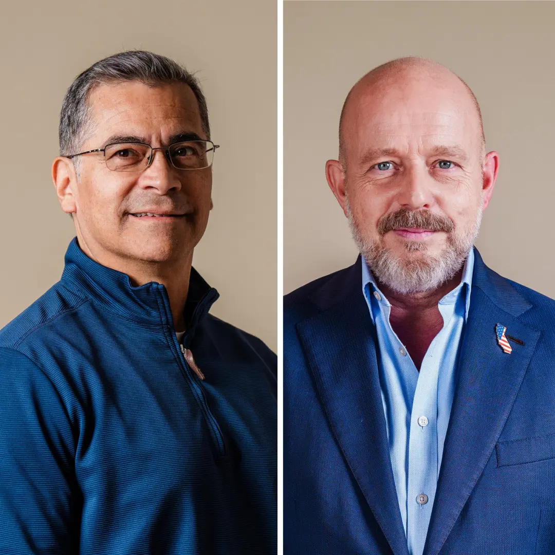Xavier Becerra e Steve Hilton vão debater em um debate televisionado na Califórnia. É o único confronto direto que eles…