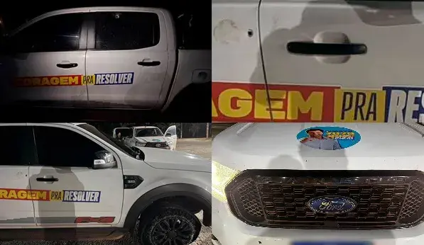 Morros, no norte maranhense, carro de deputado federal foi atingido por tiros durante campanha à reeleição. Acredito qu…