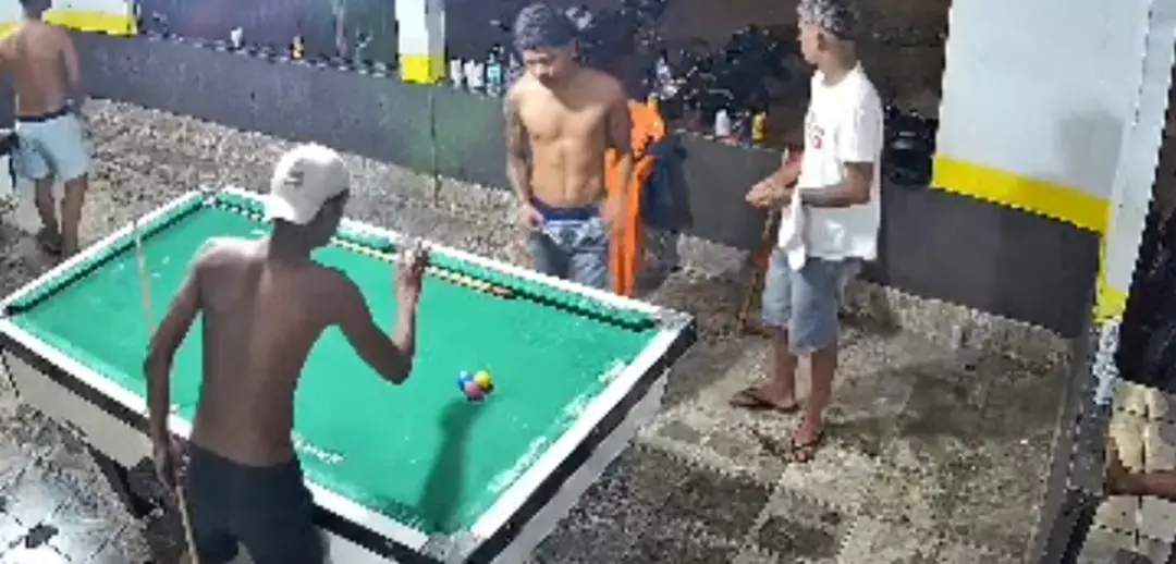 Richard Fonseca Barbosa foi morto a tiros dentro de um bar em Altamira, Pará, em um crime que durou cerca de 20 segundo…
