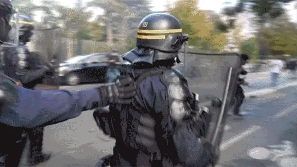 Mais de 625 pessoas, em sua maioria estudantes, foram detidas em protestos violentos na França contra cortes de orçamen…