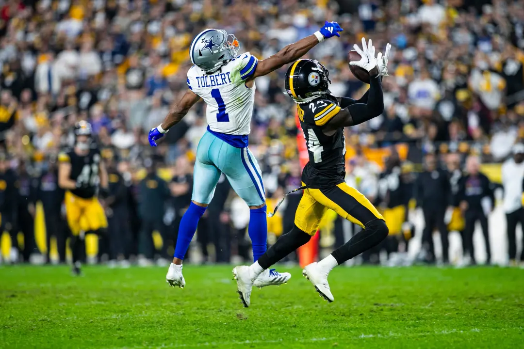Joey Porter Jr. pode estrear domingo contra os Houston Texans, depois do empréstimo com os Cowboys. A defesa dos Cowboy…