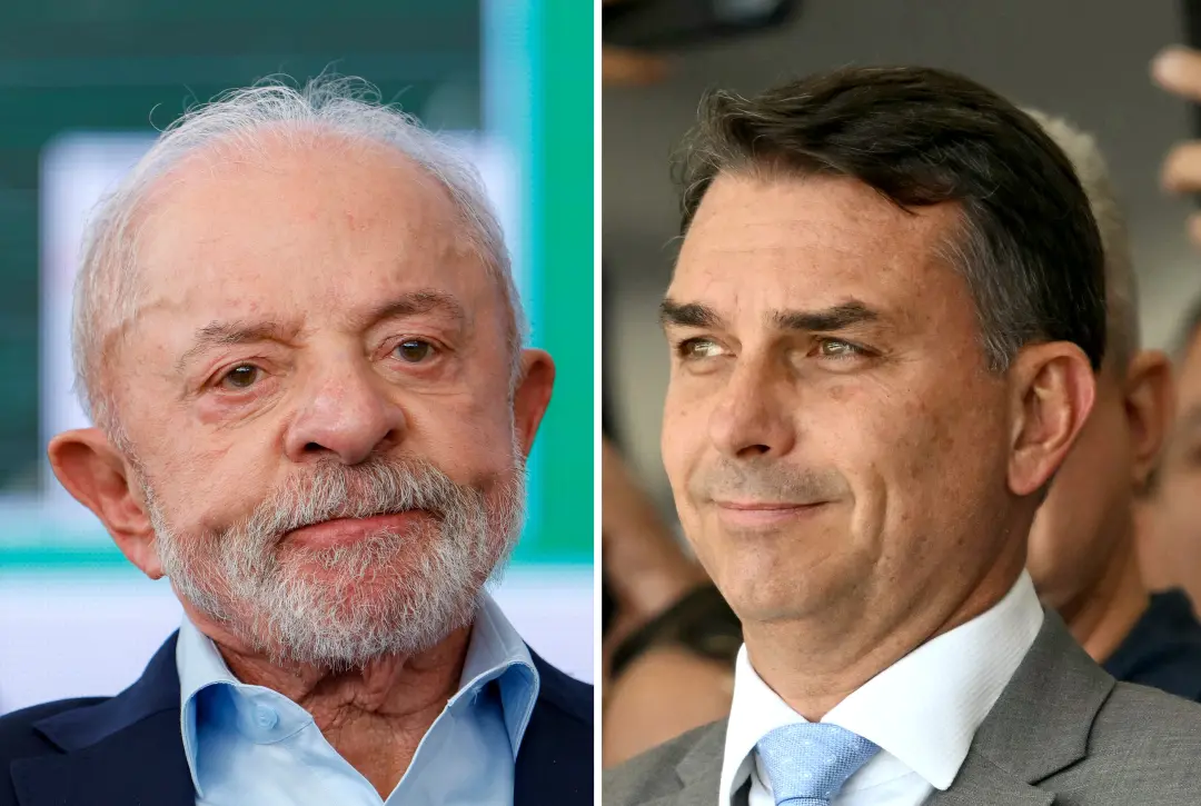 Em São Paulo, Lula e Flávio empatados tecnicamente na pesquisa Datafolha, com 40% e 41% nos votos válidos. É um equilíb…