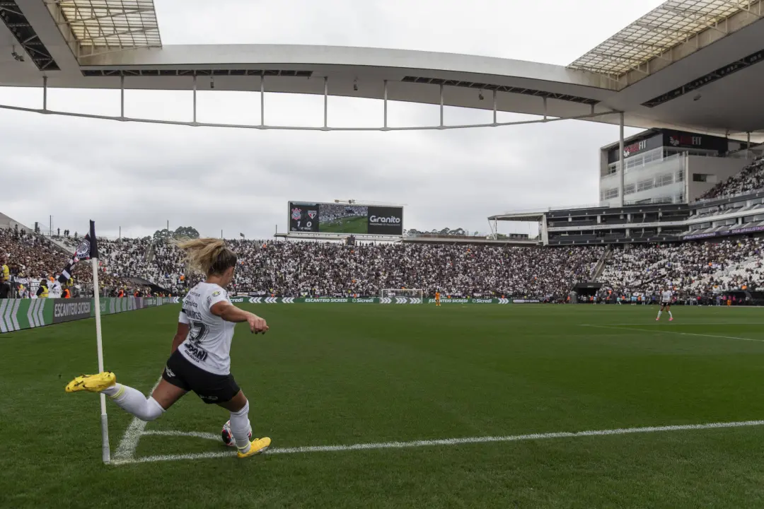 Mais de 38 mil ingressos vendidos para o jogo decisivo do Brasileirão Feminino entre São Paulo e Corinthians no Morumbi…
