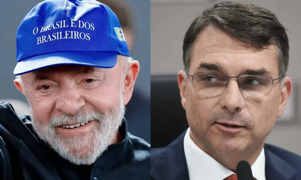 46,7 por Lula no primeiro turno segundo a pesquisa AtlasIntel/Bloomberg. Acho que a diferença de 2,9 pontos com Flávio …