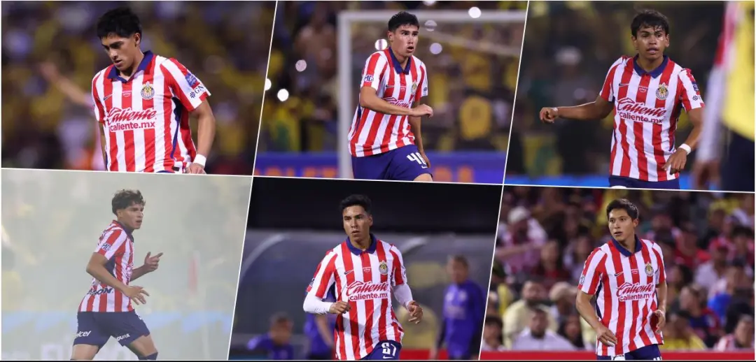 Chivas promove jovens na temporada, com Carlos Hernandez e Leonel Calderon entrando no time principal. Isso mostra o fo…