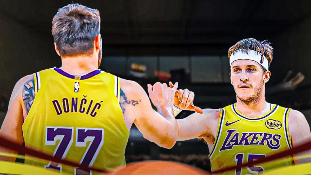 Austin Reaves disse que o mais difícil de jogar com Luka Doncic é entender o inglês dele na quadra. O jogador sloveno f…