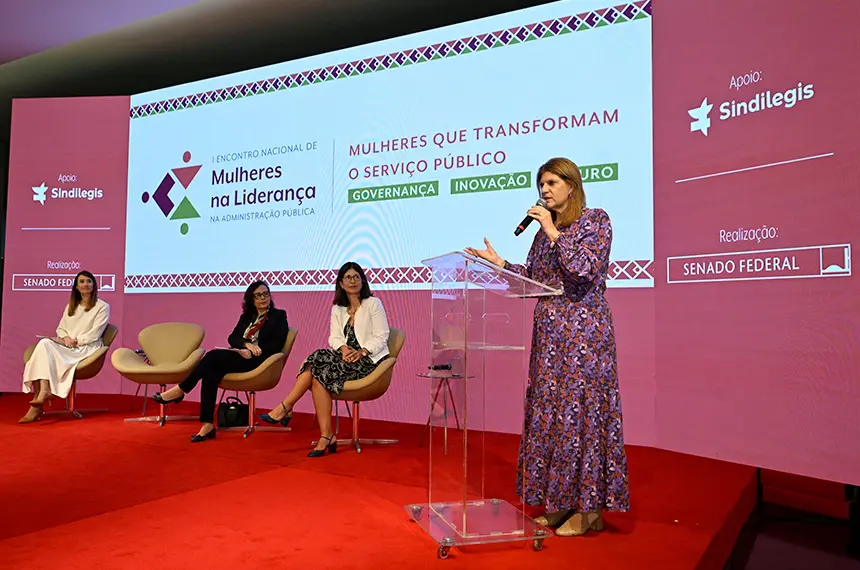 Senado sedia o primeiro Encontro Nacional de Mulheres na Liderança na Administração Pública. A iniciativa busca criar u…
