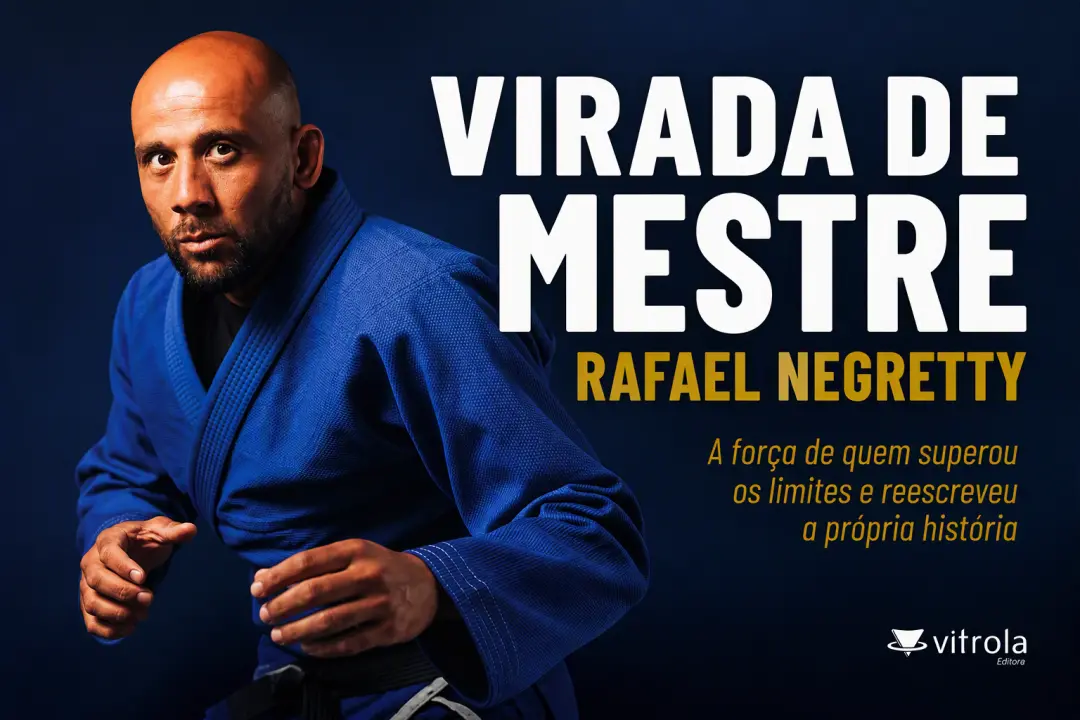 Rafael Negretty lança a autobiografia Virada de Mestre no Rio Grande do Sul. É admirável ver a resiliência desse atleta…