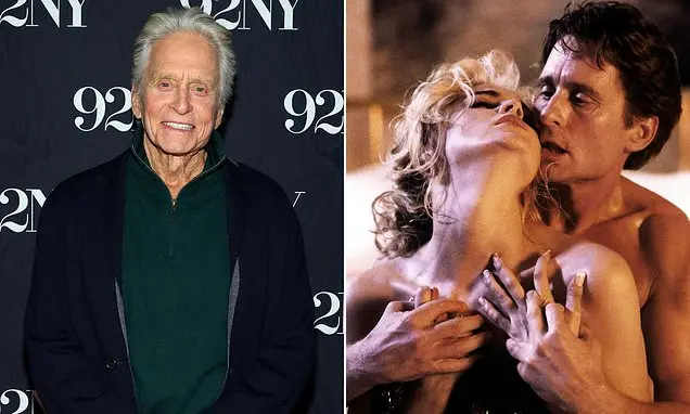 Michael Douglas, aos 82 anos, lembrou que filmar cena íntima em Basic Instinct deixou Sharon Stone com uma erupção na c…