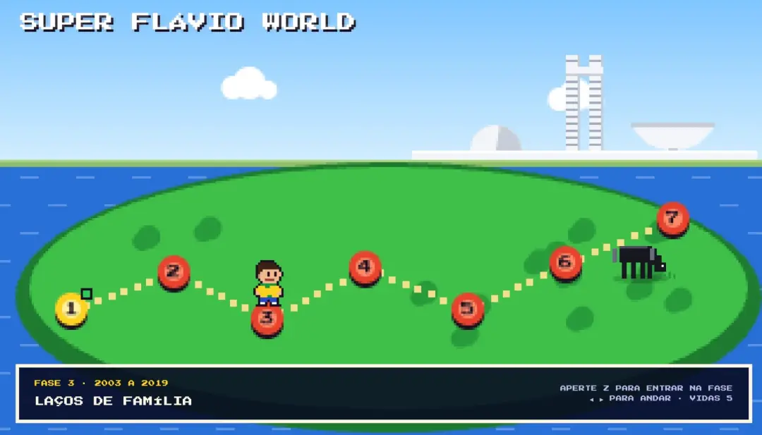Super Flávio World, um jogo independente, transformou investigações contra Flávio Bolsonaro em fases de videogame. A sá…