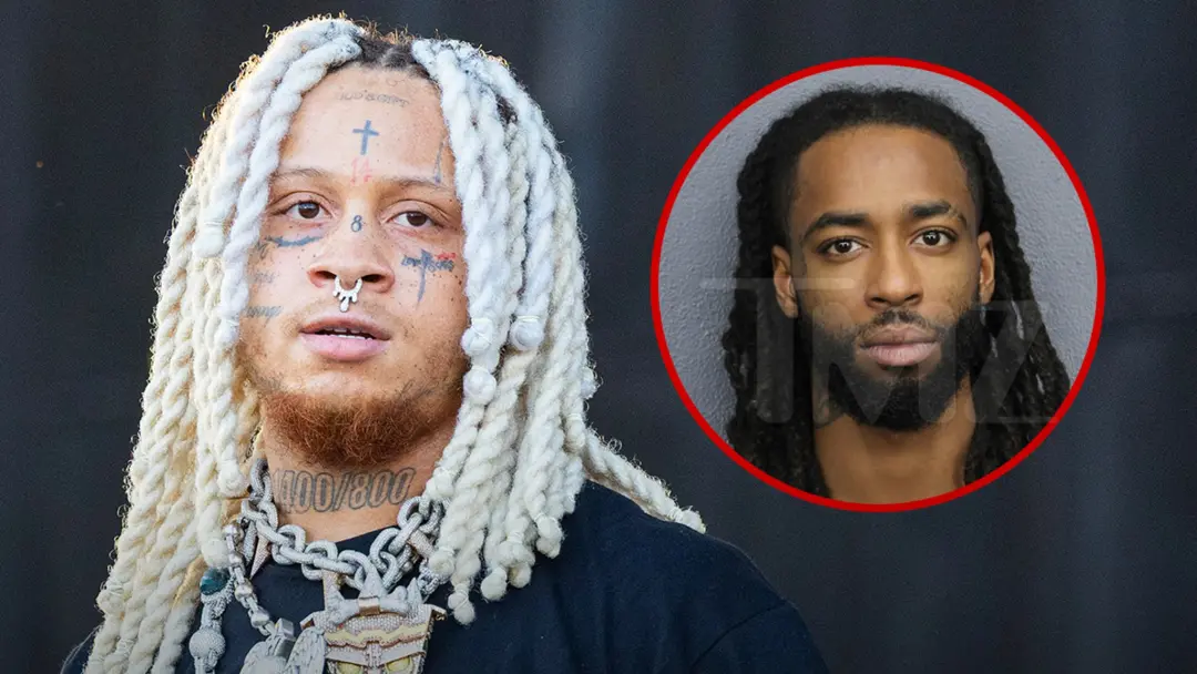 Miami, Flórida. Um homem procurado por tentativa de assassinato foi preso na mansão de Trippie Redd durante uma grande …