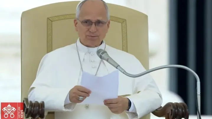 Papa Leão XIV pediu proteção de Nossa Senhora Aparecida aos brasileiros durante a Audiência Geral no Vaticano. É import…