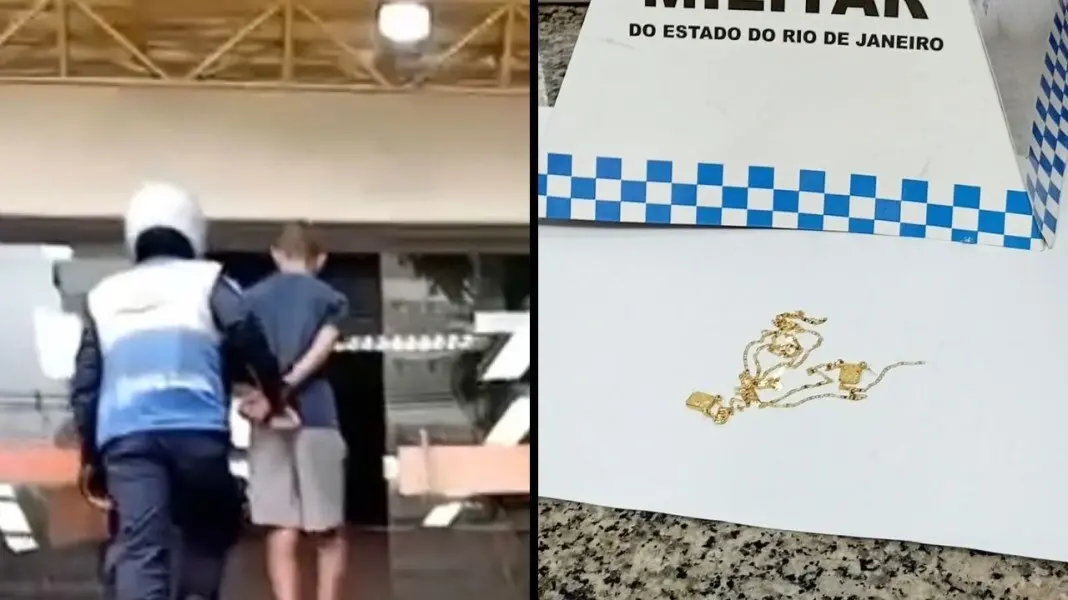Na Tijuca, um adolescente foi apreendido após furtar um cordao de ouro avaliado em R$ 2,5 mil na Rua Antônio Basílio. E…