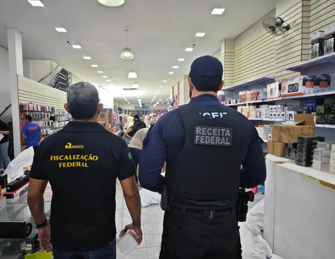 Operação Sertão Legal retirou de circulação eletrônicos falsificados em Petrolina, apreendendo cerca de duas toneladas …