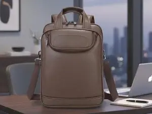 Mochila de couro para notebook por R$ 104, descrita como resistente e com bom acabamento. Esse preço parece razoável co…