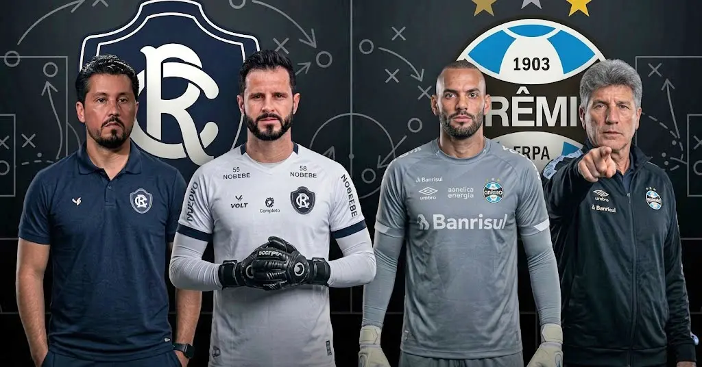 No Mangueirão, Grêmio e Remo se enfrentam com a pressão de reagir no Brasileirão, e os goleiros chamam a atenção. Wever…