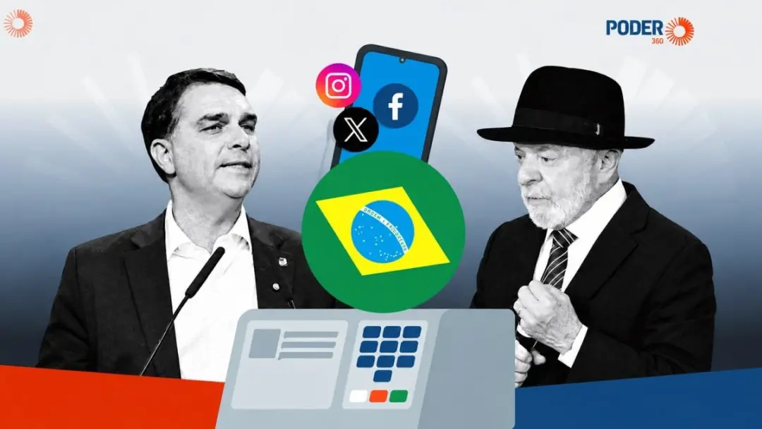 Flávio ganhou cerca de 1,2 milhão de seguidores desde o primeiro turno, quase três vezes mais que Lula, que somou 392 m…