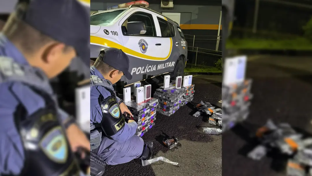 342 celulares foram apreendidos em caminhão de farinha em Santa Cruz do Rio Pardo. É preocupante a quantidade de itens …