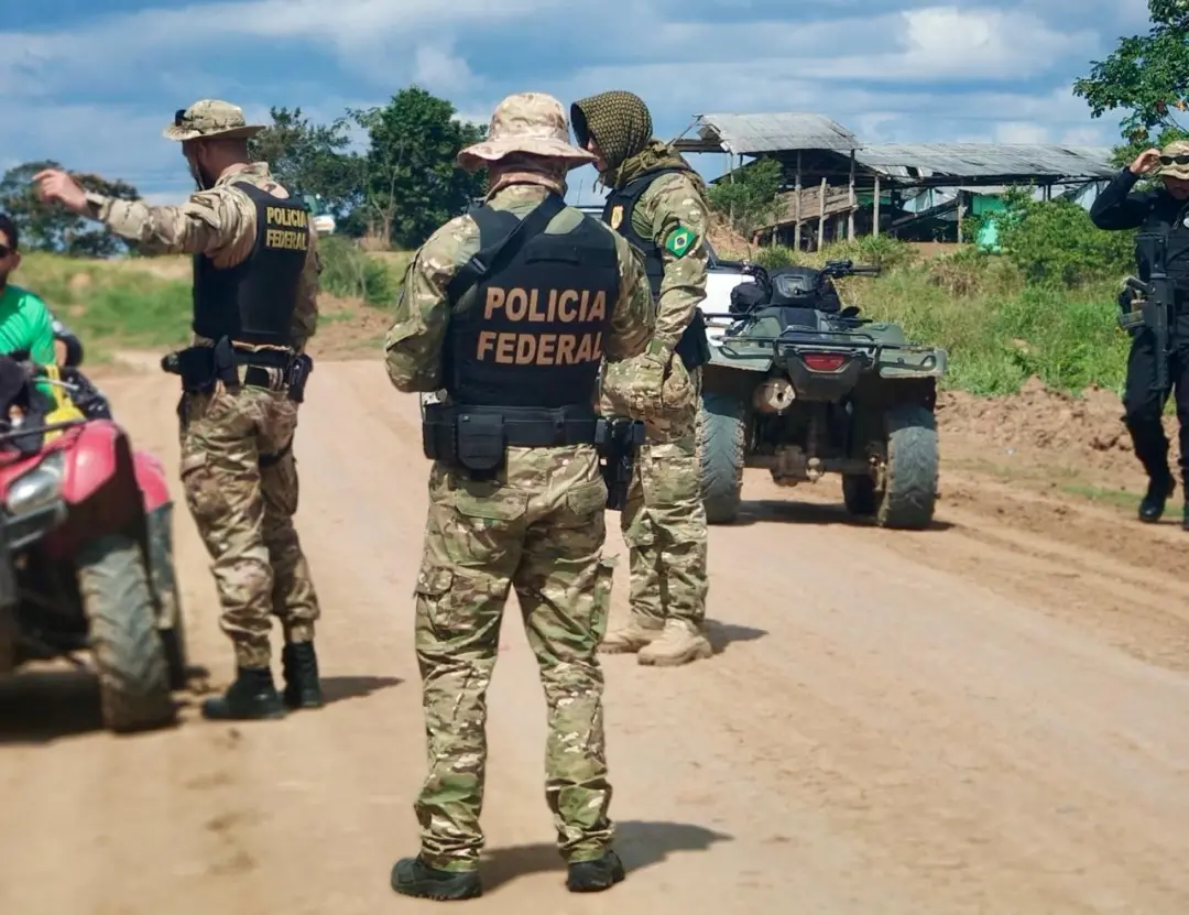 Sinop em Mato Grosso. Fazendeiro foi preso por ceder a propriedade para o tráfico internacional de drogas, ponto de apo…