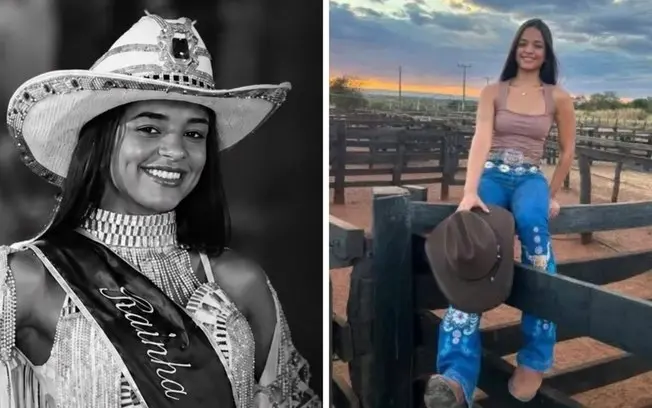 Ana Beatriz Araújo, rainha de rodeio de 22 anos, morreu atingida por raio em Almas, Tocantins. A ocorrência mostra o ri…