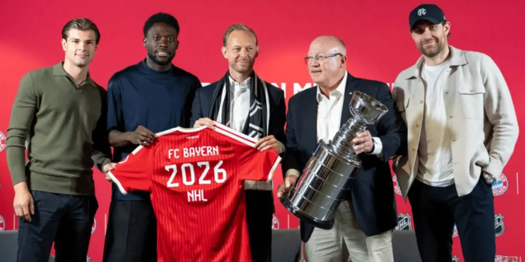 NHL fechou acordos com Bayern de Munique e Adobe para expandir o hóquei fora dos EUA e Canadá. Acho que essa jogada é i…