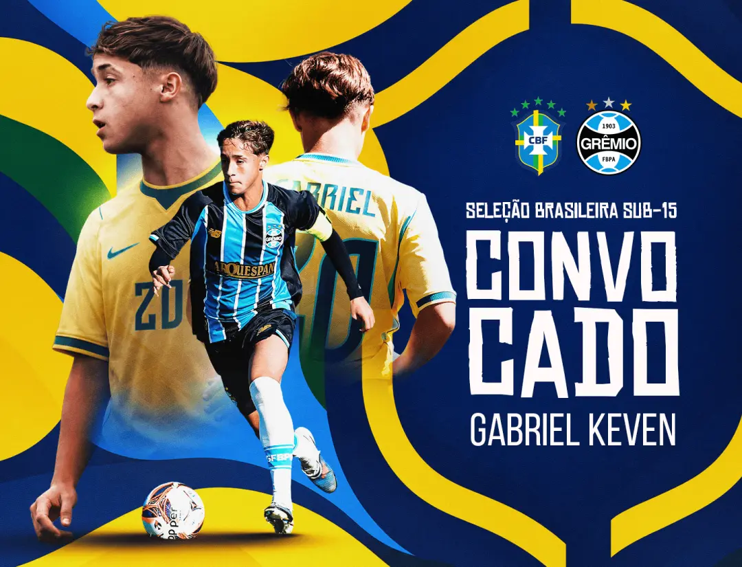 Gabriel Keven foi convocado para o Mundial Sub-15 do Brasil em Baku, Azerbaijão. A seleção tem um formato diferente com…
