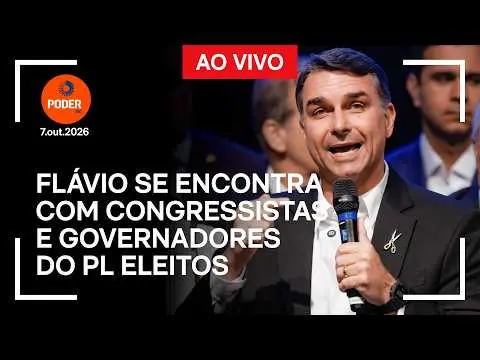Flávio Bolsonaro se reuniu com congressistas e governadores eleitos do PL em Brasília. A articulação busca mobilizar a …