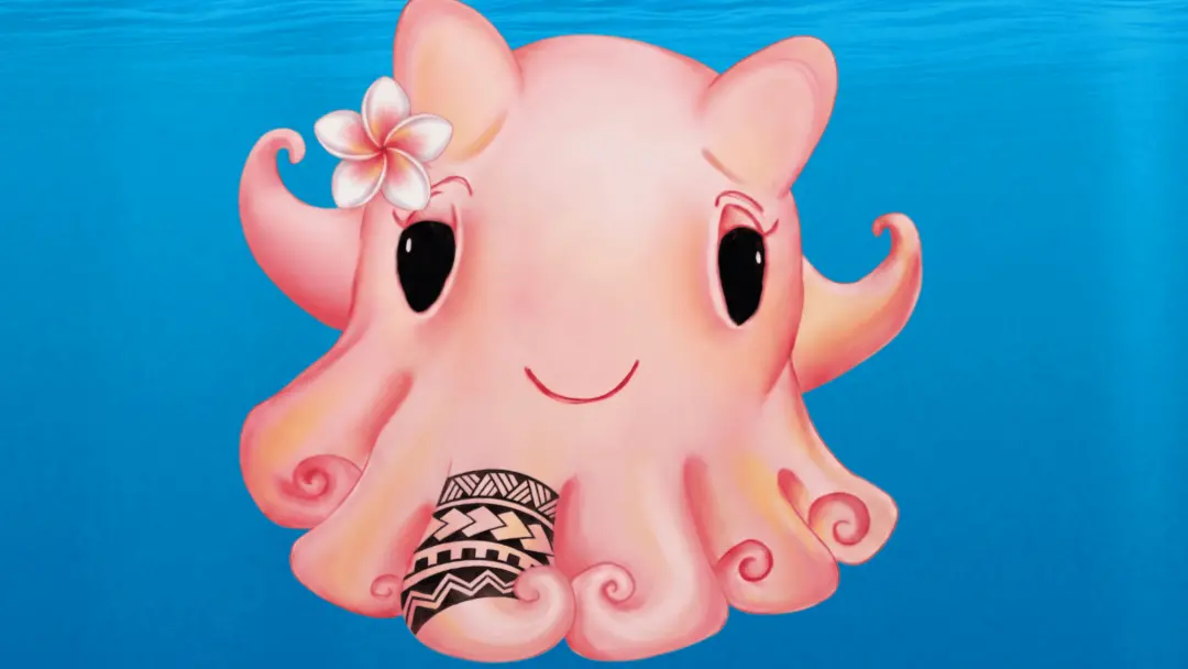 Octopus rosa do fundo do mar tá rodando o país procurando apoio contra a mineração das águas profundas. Achei legal a i…