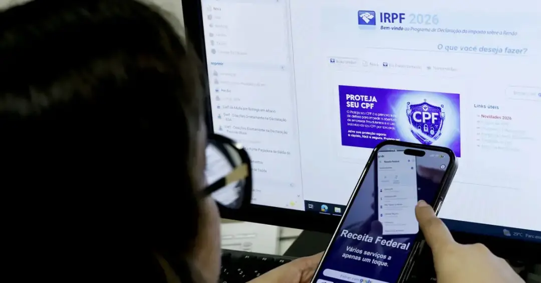 Quase 500 mil contribuintes vão receber cartas sobre pendências no IR 2026. O Fisco tá dando chance pra gente corrigir …