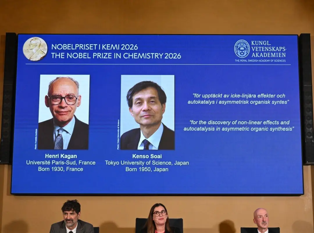 Henri Kagan e Kenso Soai receberam o Nobel de Química por resolver um mistério da vida: como algumas moléculas aparecem…