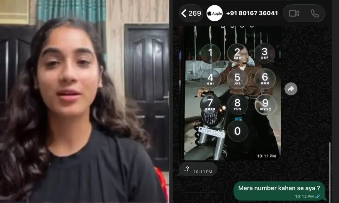 Dehradun, Índia, ladrão que furtou um iPhone pediu a senha da vítima Kaushiki Dhyani por SMS e WhatsApp semanas depois …