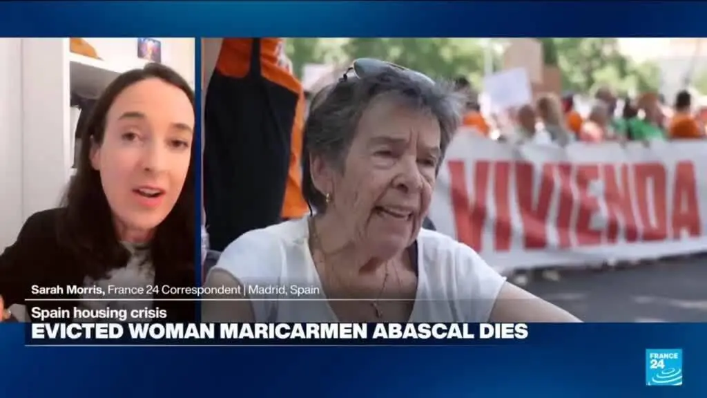 A idosa Maricarmen Abascal, de 87 anos, que iniciou os protestos por moradia em Madrid, faleceu. É triste ver como a cr…