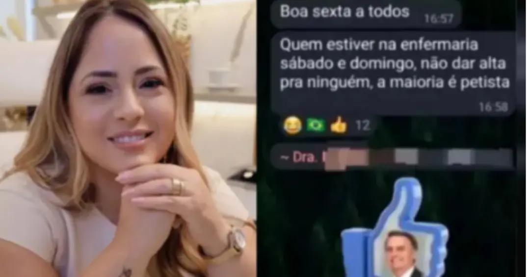 Marcella Segato de Sousa Melo foi afastada após orientar profissionais do Hospital Municipal da Mulher e Maternidade Cé…