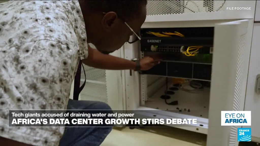 Sociedade civil sul-africana protesta contra data centers que consomem muita energia e água. Essa demanda por recursos …