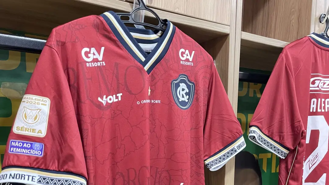 Remo estreia terceiro uniforme vermelho contra Grêmio nesta quarta, no Mangueirão. O vermelho representa a bandeira do …
