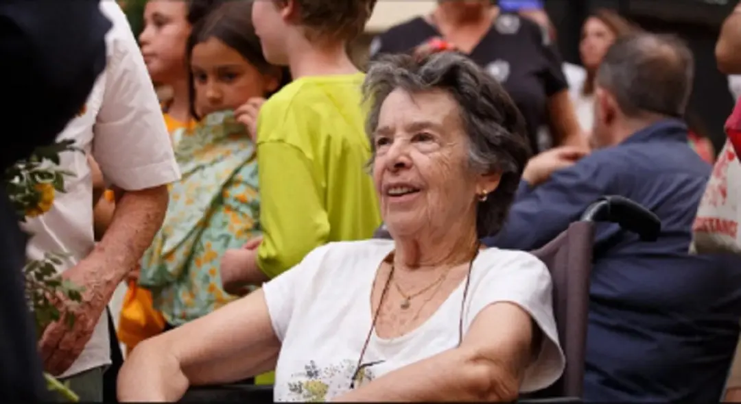 Maricarmen Abascal, mulher de 87 anos, faleceu após o despejo de seu apartamento em Madri, que gerou protestos pela mor…