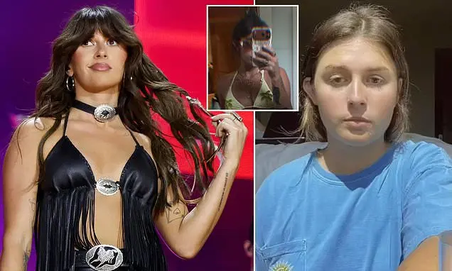 Ella Langley, artista do Choosin Texas, tá mostrando um corpo de biquíni depois de uma transformação. O pessoal tá acos…