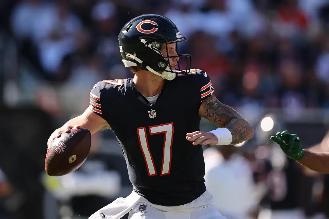 Tyson Bagent liderou os Bears a uma vitória de 23 a 12 sobre os Jets, subindo para 3-1 na temporada. A linha ofensiva m…